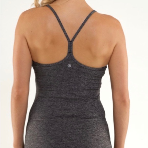 lululemon athletica Tops - Lululemon power y tank stripe size 10